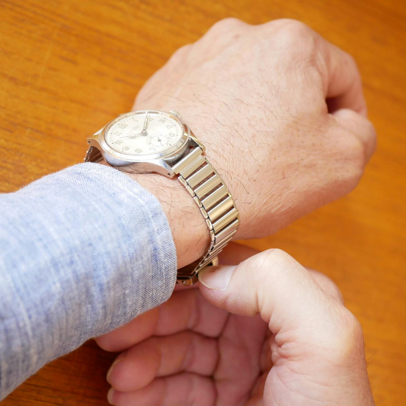 Carese Original Bamboo Stainless Steel Bracelet • Time Curated
